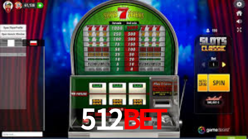Interface do App 512bet